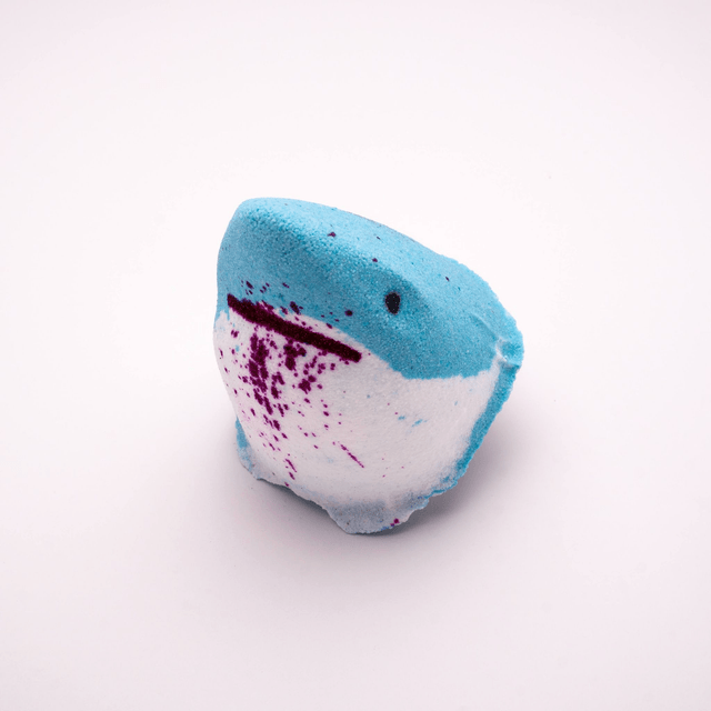 Bubble Gum Bruce the Shark Bath Bomb (Surprise soap inside!)