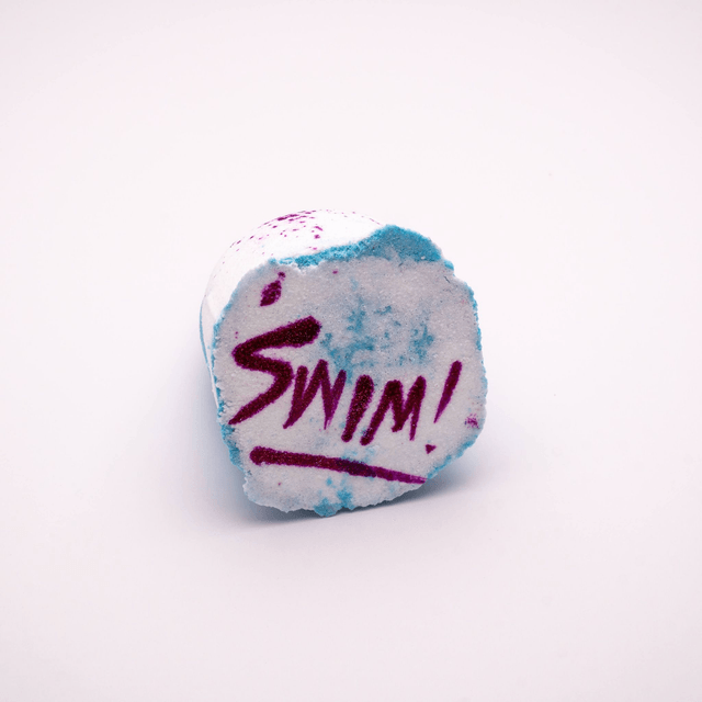 Bubble Gum Bruce the Shark Bath Bomb (Surprise soap inside!)